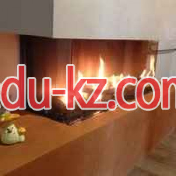 West Fireplace