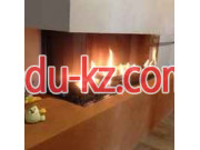 West Fireplace